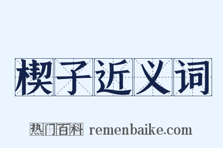 楔子近义词是什么意思的图片